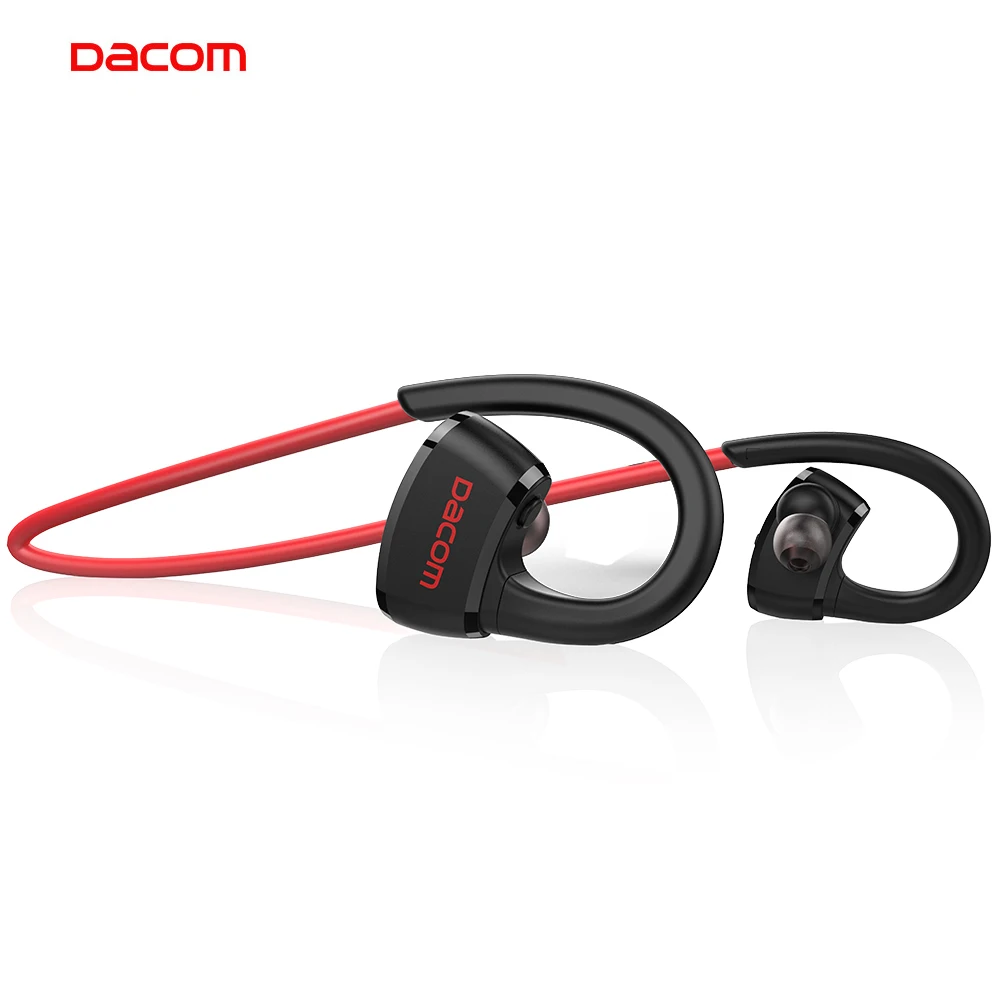 

Dacom Stereo Sport Wireless Bluetooth Earphone Headphone IPX7 Waterproof Cordless MP3 Music Player Ear Headset with 512M Memory
