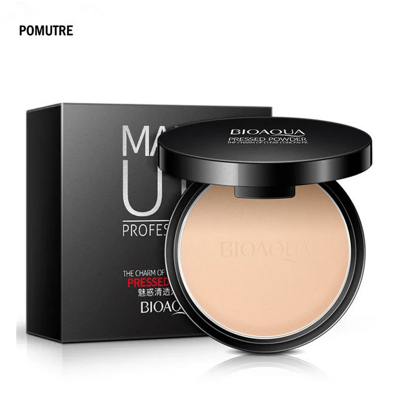 

Maquiagem Profissional Face Press Powder Makeup Concealer Powder Kits Whitening Moisturizing Oil-control Cosmetics