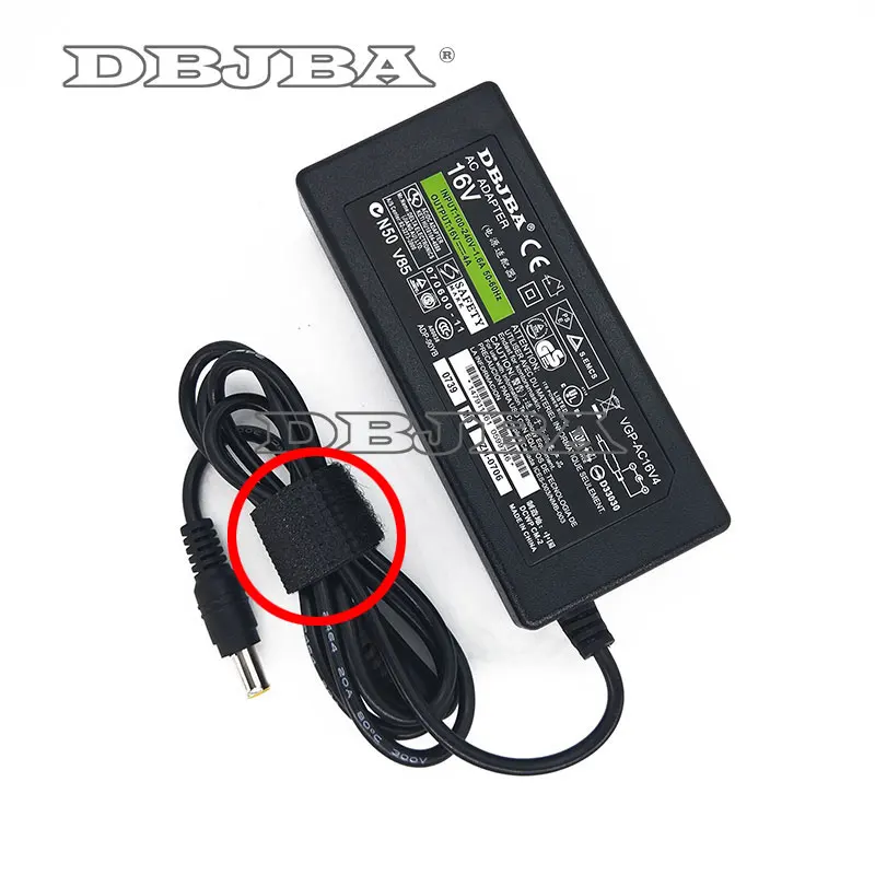 Новый адаптер переменного тока для Sony VGN-TZ33 VGN-TX16C/W VGN-TX26C/T TT2 16V 4A зарядное