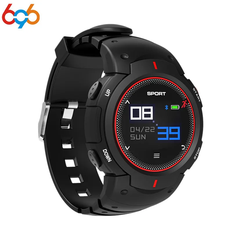 

696 F13 Smart Watch Large Curved Color Screen Waterproof Long Standby Heart Rate Monitoring Bluetooth Watch PK F6 kw88