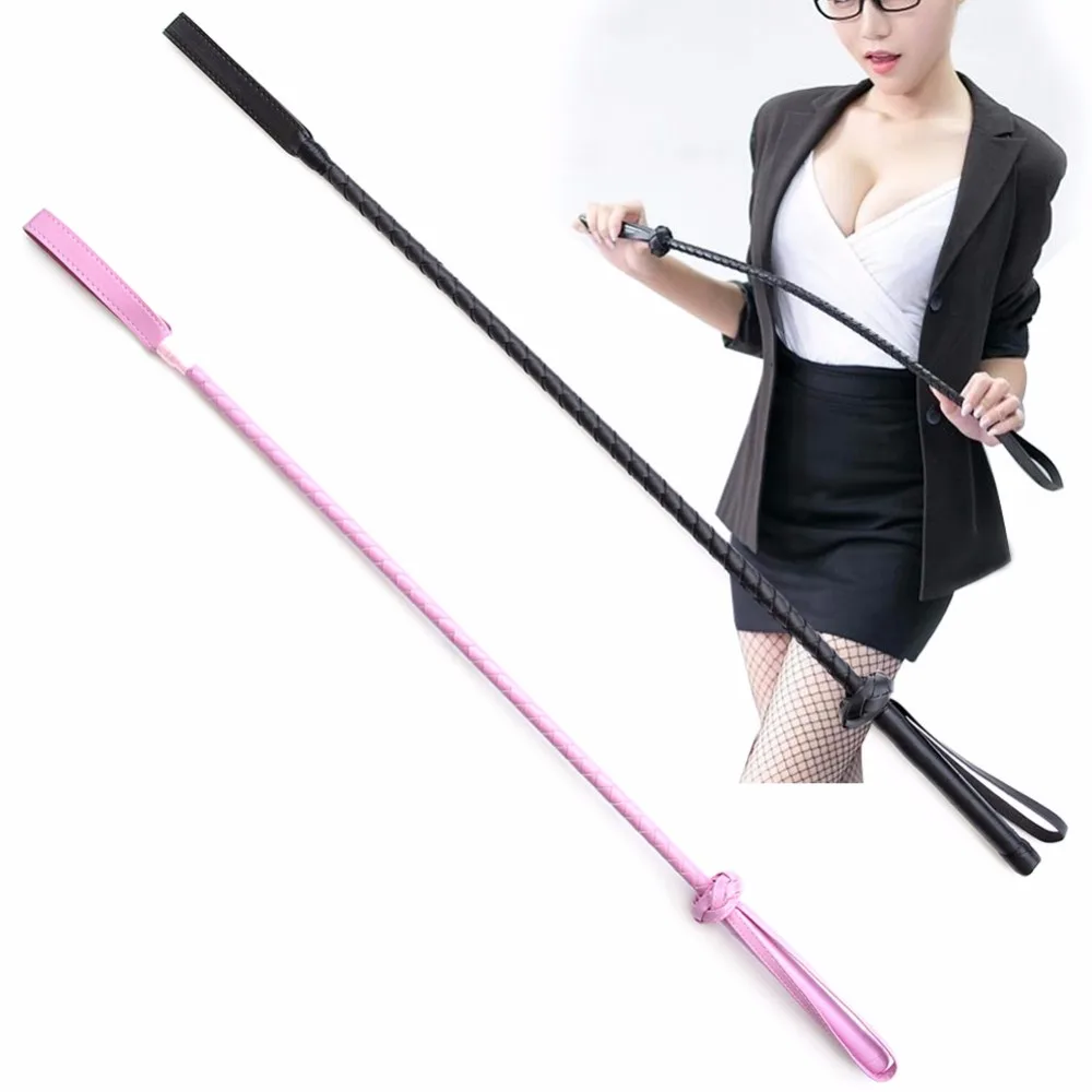45 см порка из искусственной кожи бондаж Кнут с ручкой меч ресницы Фетиш Flogger