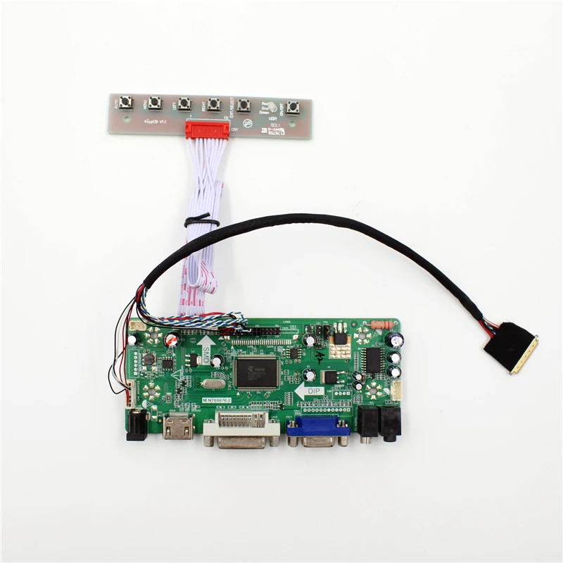 TFT lcd плата VGA DVI HDMI AUIDIO набор для платы ЖК контроллер LP156WHU TLA1 15 6 дюймовый дисплей