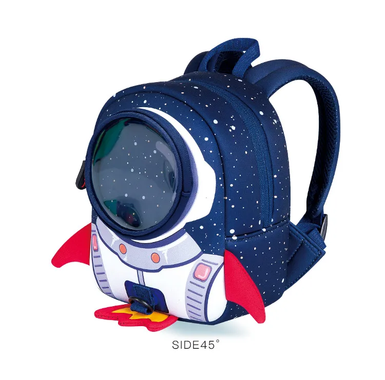 3D ракеты анти-потерянные школьные рюкзаки для девочек мультфильм высокого класса игрушки мальчики рюкзак в детский сад Сумки детские