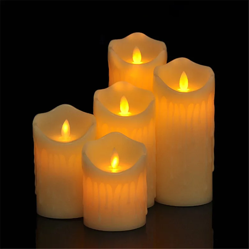 Led Candle Light Led Night Light Lamp Yellow Light Good Quality