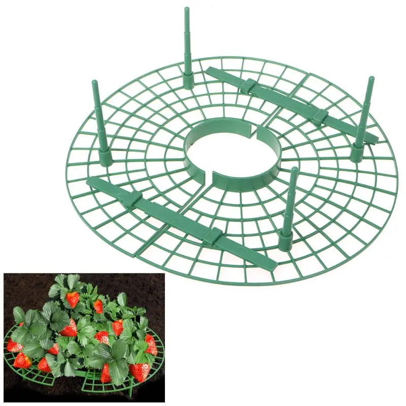 Пластиковая Удобная подставка для клубники, сохраняющая свежесть фруктов, не гнить, скалолазание, лоза, овощной стеллаж для дома, инструмент для садоводства, сделай сам