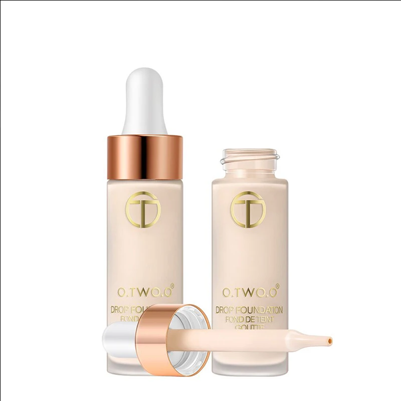 

O.TWO.O Brand DropperConcealer Moisture Concealer Shui run Clear and transparent Liquid Foundation