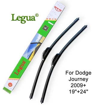 

Legua car Windscreen Windshield Wipers blade for Dodge Journey ,2009+,19"+24",car wiper rubber,Soft Frameless Bracketless