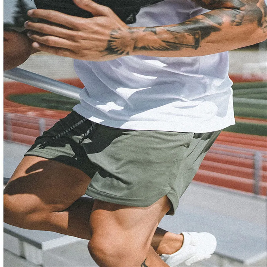 Спортивные шорты для бега мужские 2 в 1 спортивные штаны для фитнеса тренировочный баскетбольный мяч теннисные быстросохнущие шорты мужские летние пляжные шорты