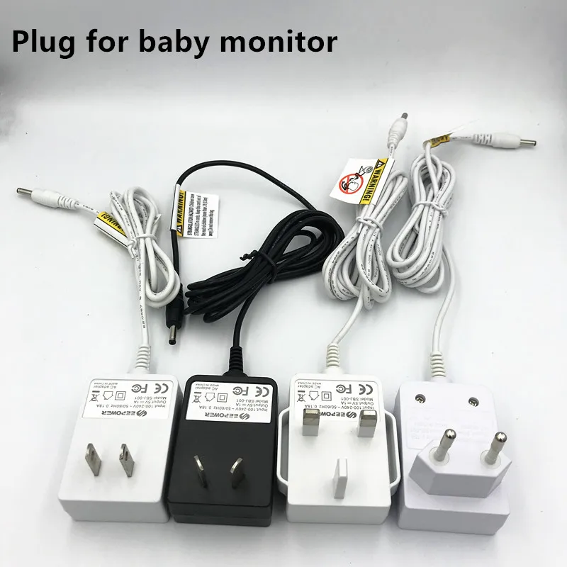 Переходник для зарядного устройства радионяни модели MB892/SP820/SP852.... Аудио ЕС вилка