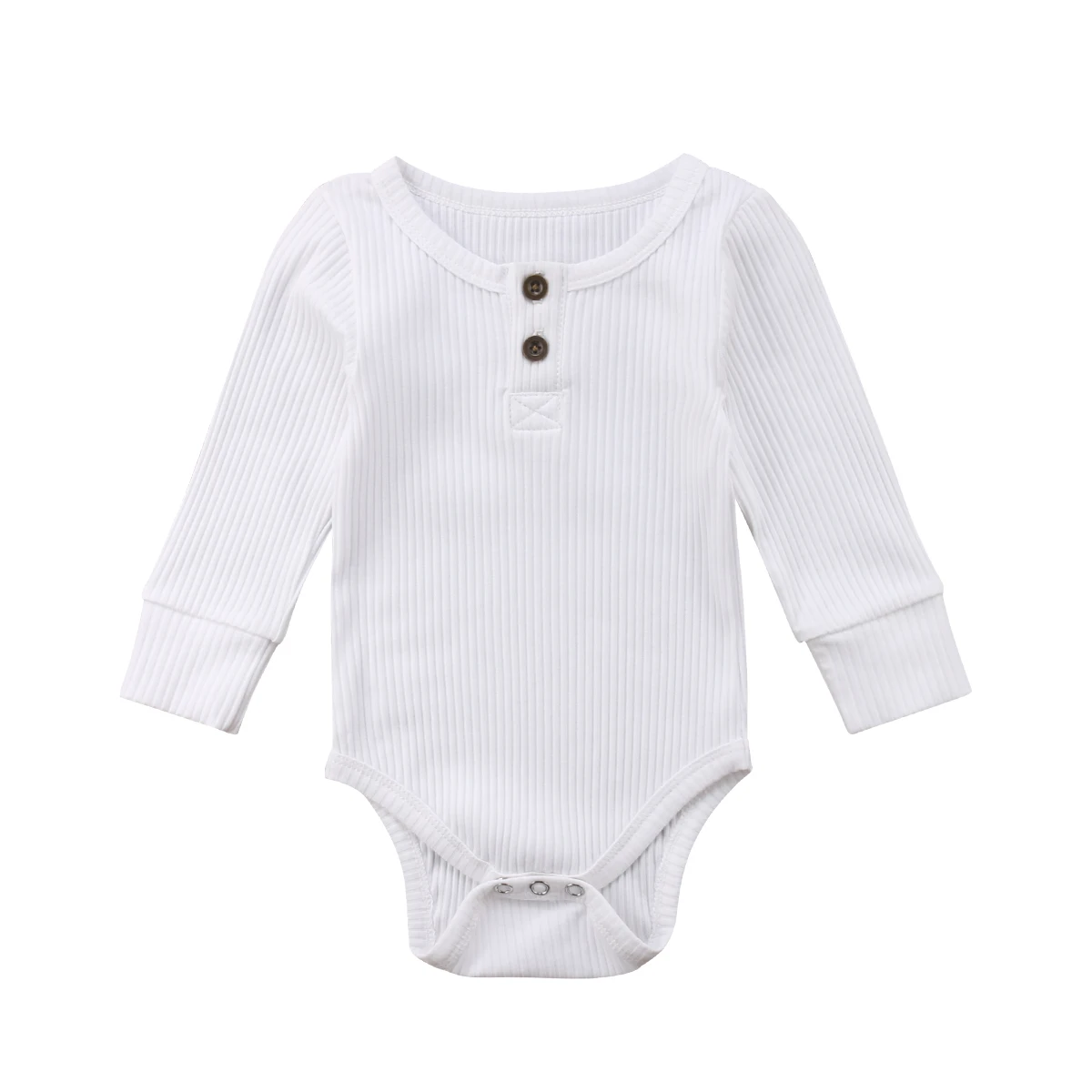 Комбинезон для новорожденных и маленьких девочек и мальчиков; комбинезон; одежда - Цвет: Белый