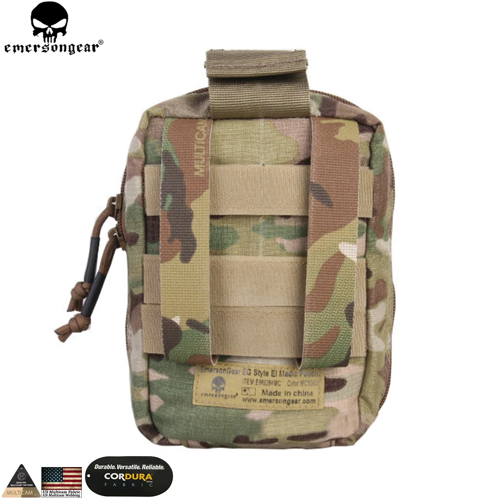 Emersongear EG Style EI Medic Pouch Magazine Pouch Molle Dump Drop Pouch Civilian Hunting EDC Bag multicam EM9284