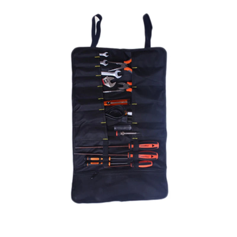 GHIXACTO Multifunction Tool Bags Practical Carrying Handles Oxford Canvas Chisel Roll Bags For Tool 3 Colors New instrument Case