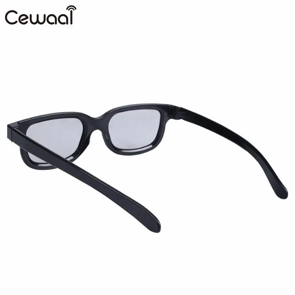 Cewaal, высокое качество, цвета: черный, круглые поляризованные 3D очки кино на DVD LCD Видео Игры Театр ТВ кинотеатр круговой