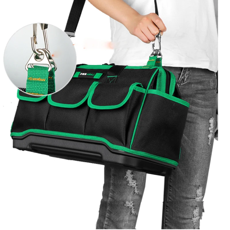2018 New Tool Bag Oxford Cloth Waterproof Tool Bag Electrician Portable Multi Function Work Bag Utility Bag Tool Organizer