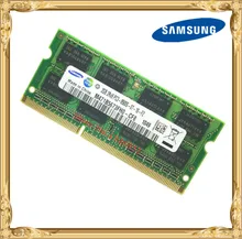 Samsung Dizüstü bellek DDR3 2 GB 1066 MHz PC3-8500 dizüstü RAM 8500 S 2G
