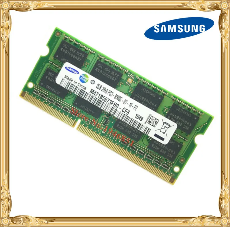En Ligne Samsung mémoire D ordinateur Portable DDR3 2 GB 1066 MHz PC3 8500 portable RAM 8500 S 2G