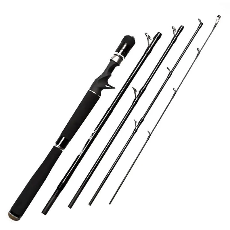 1.98M / 6.3FT 5 Sections Medium Hard Strong Bait Cast Spinning Fishing
