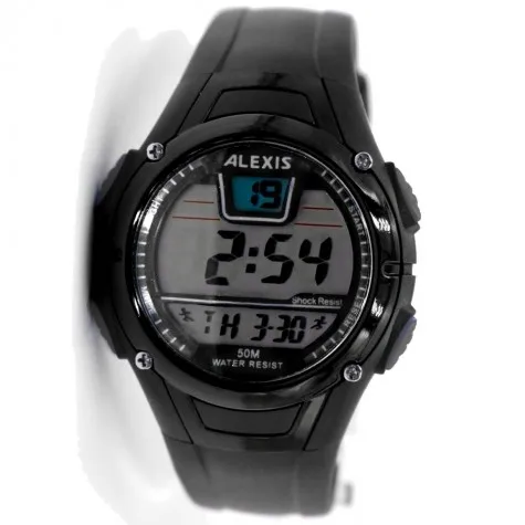 DW423E Black Watchcase Date Alarm BackLight Water Resist Men Women Digital Watch