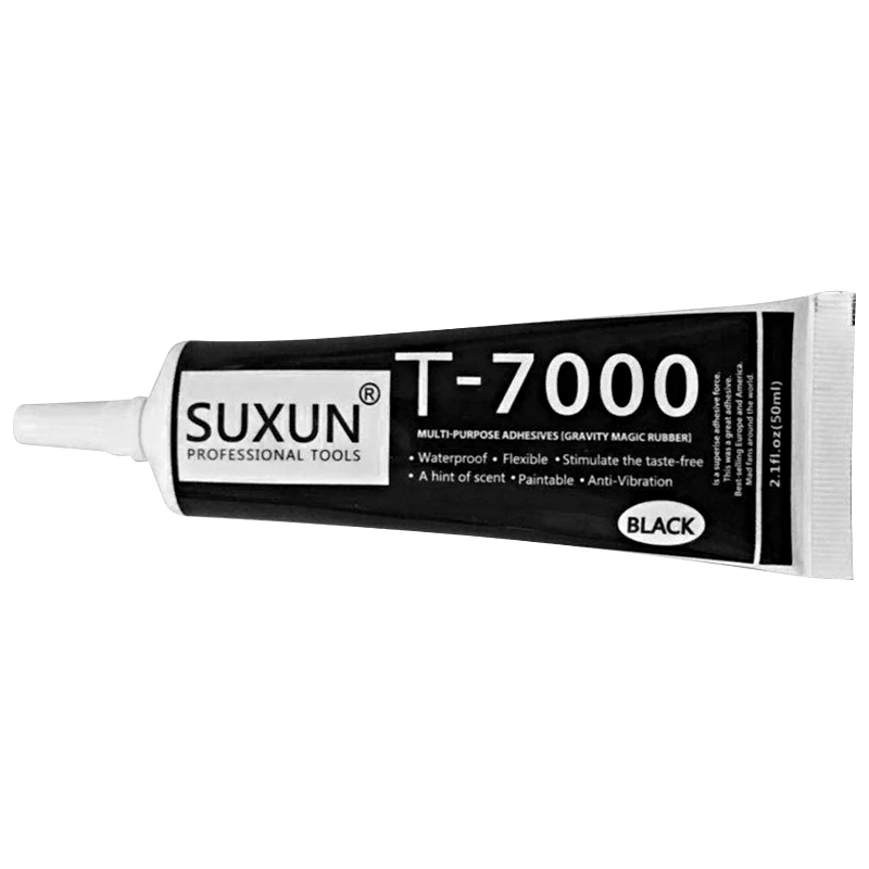 

50ml t-7000 2019 more powerful new epoxy resin adhesive T7000 black liquid super sealant mobile phone touch screen maintenance