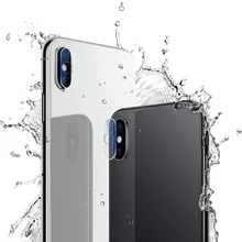 Newly Camera Lens Screen Protector HD Clear Tempered Glass Seamless Anti-scratch Cover for iPhone X DC128