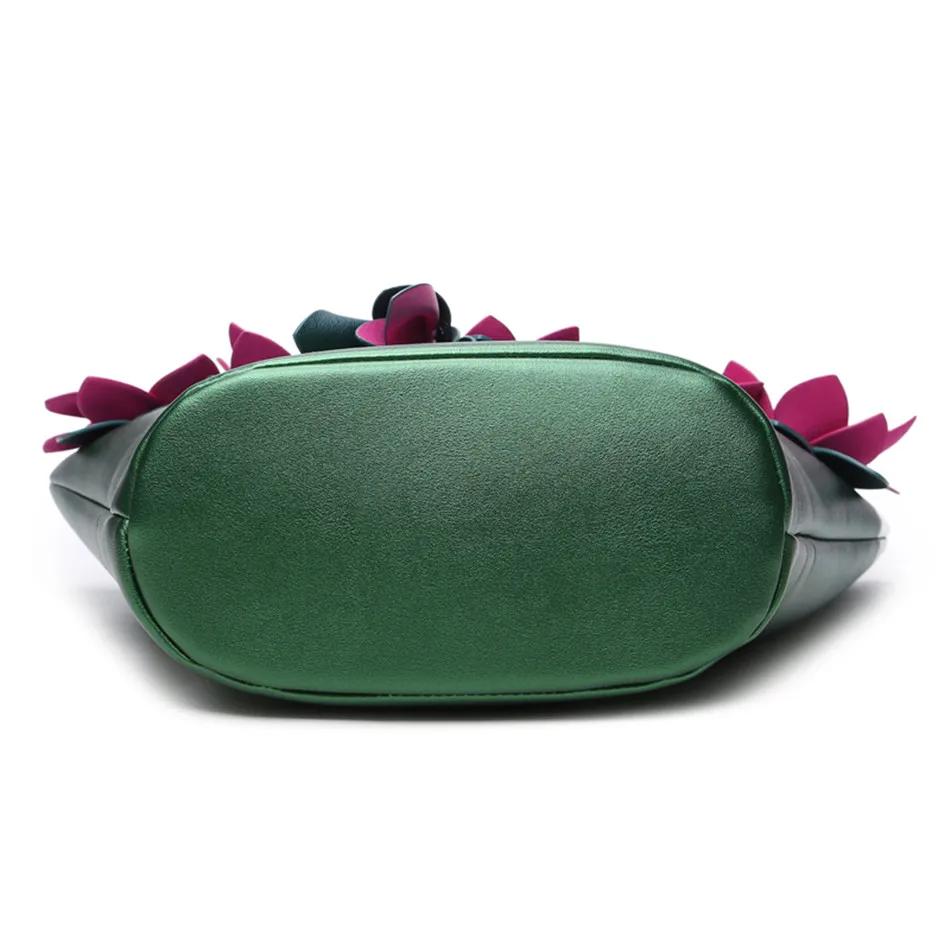 ترف النساء الجلود حقائب قدرة كبيرة بولسا الأنثوية ساكو دي ombro اليدوية زهرة النسيج تصميم أنثى الأعلى مقبض حقائب