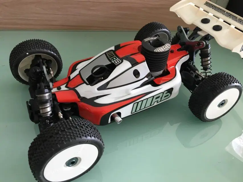 

RB HPI Buggy Body Rear Wing For hraxxas 1/8 RC HSP HPI kyosho tamiya redcat fs racing hobao HN
