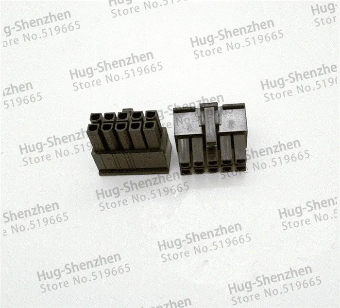 ATX/EPS Molex 4,2 мм 5557 10 Pin 10 Pin 2* 5pin штыревой разъем питания корпус пластиковый корпус для ПК мощность 200 шт./партия