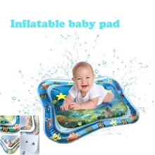 Детский коврик для игры в воду, надувной детский коврик для игр с животиком, подвижная игра для малышей
