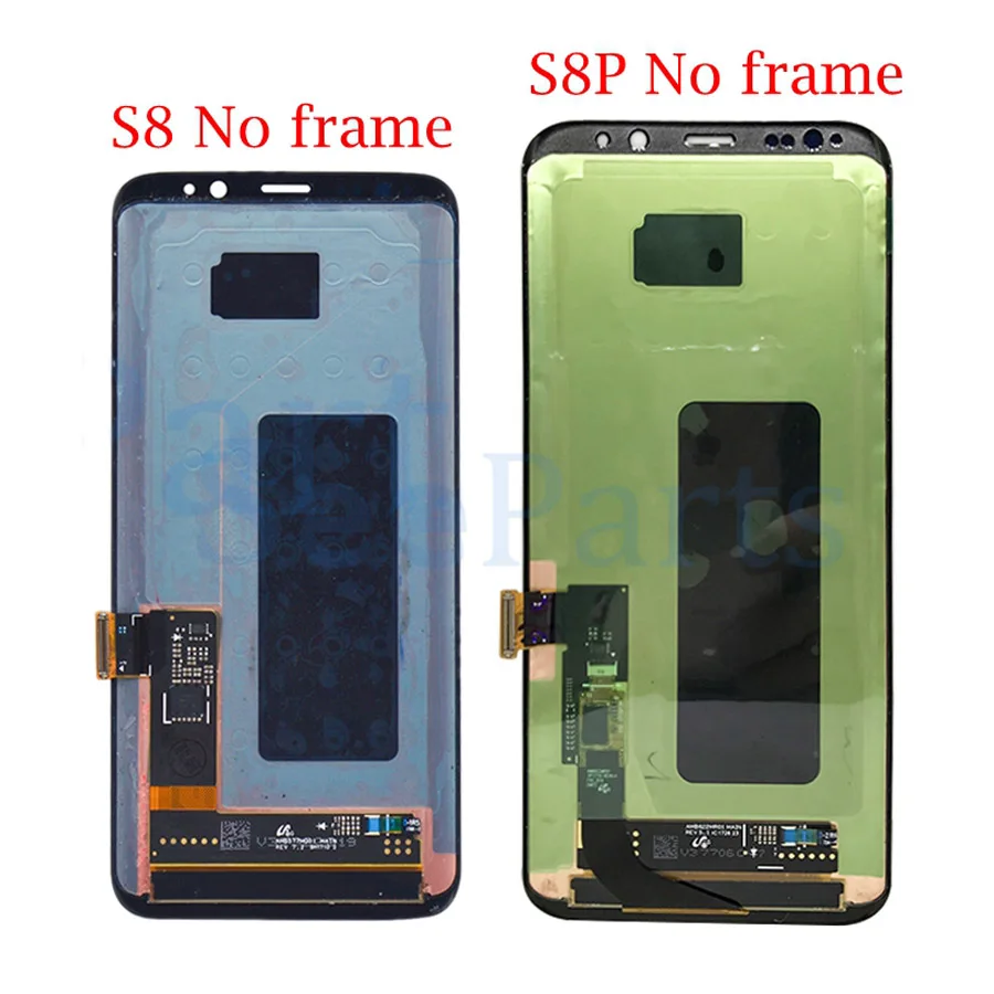 For Samsung galaxy S8 Lcd Display Touch Screen Digitizer Assembly For Samsung S8 Plus G950F G950U G950W8 G955F G955W lcd +frame (4)