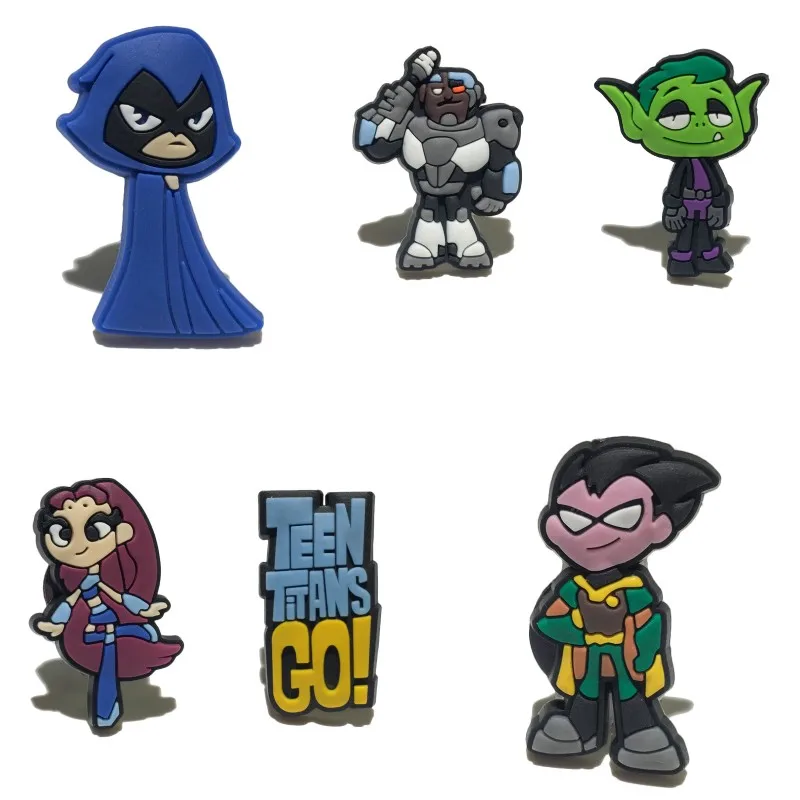 Шт. 1 шт. Teen Titans мультфильм магнитные наклейки ПВХ магниты для доски офисные школьные принадлежности милые магниты на холодильник Детская