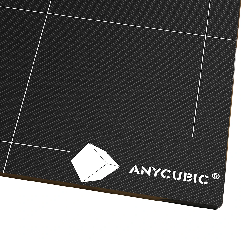 ANYCUBIC Chiron 3d принтеры Heatbed Ultrabase очаг платформы пластины легко удалить квадратный 430x410x4 мм 12 В/24 В высокое качество