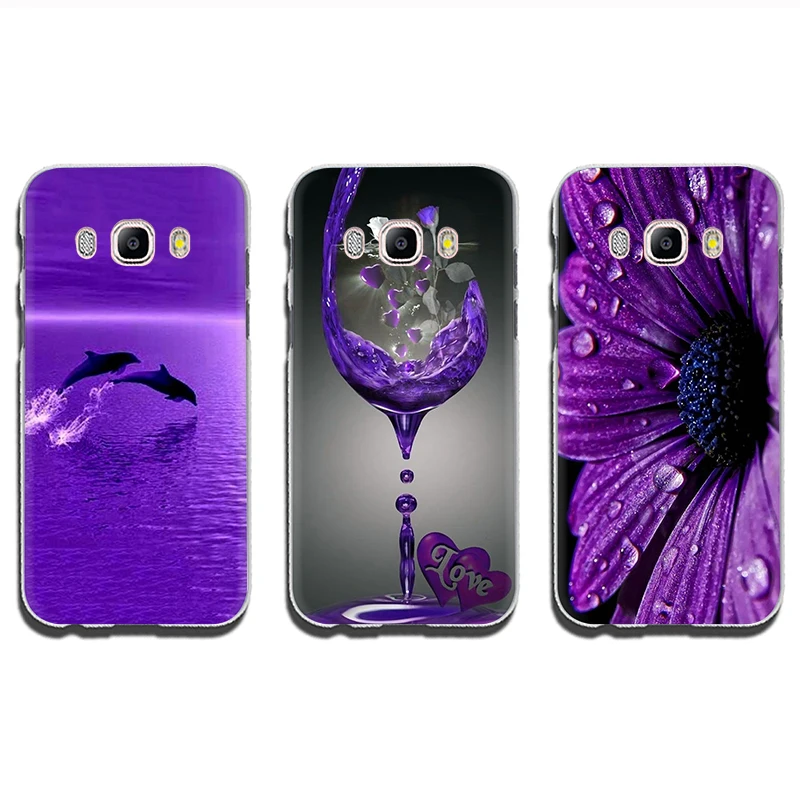Infinity on фиолетовый жесткий чехол для телефона Samsung GaLaxy J6 J7 J1 J2 J3 J5 2015 2016 2017