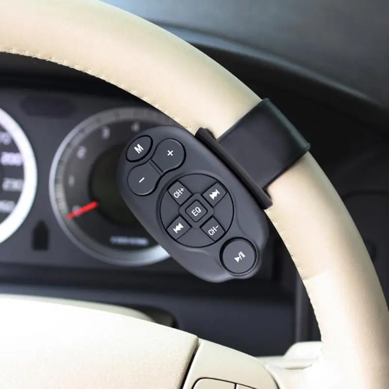 VODOOL Универсальный Автомобильный руль Hands-free беспроводной инфракрасный Авто пульт дистанционного управления Комплект CD DVD MP3 автомобиль Ekectronic