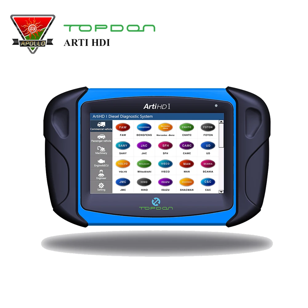 

TOPDON ARTIHD I Heavy Duty HD Scanner Diagnostic Tool for Truck /GAS/DIESEL Cars Better than Launch Heavy duty