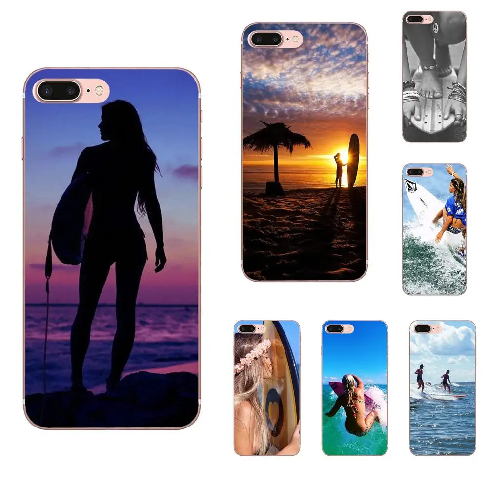

2019 Summer Beaches Surfing Girls For Galaxy Alpha Core Note 2 3 4 S2 A10 A20 A20E A30 A40 A50 A60 A70 M10 M20 M30