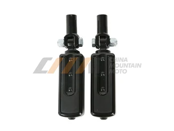 

Supports Mounts Clevis + Male Mount Style Foot Pegs case for Harley Softail 2000-2006