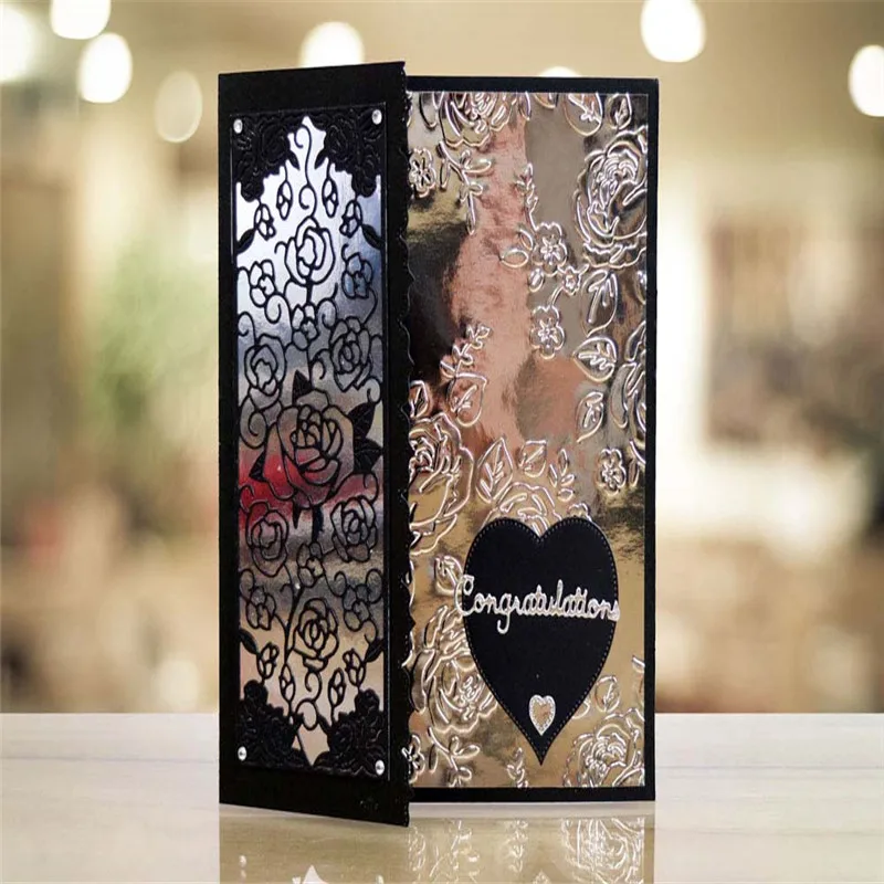 

YaMinSanNiO Flower Frame Metal Cutting Dies New 2019 for Dies Scrapbooking Card Making Embossing Die Cut Background Craft Dies