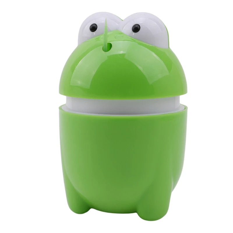 Cute Frog AutomaticToothpick Holder Dispenser Bucket Toothpick Storage Box Dining Table Decoration Home Decor | Дом - Цена: 
