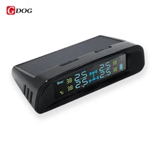 

Hot sale solar Wireless tire pressure monitoring tpms system monitor 4 external sensors For renault peugeot toyota and all car