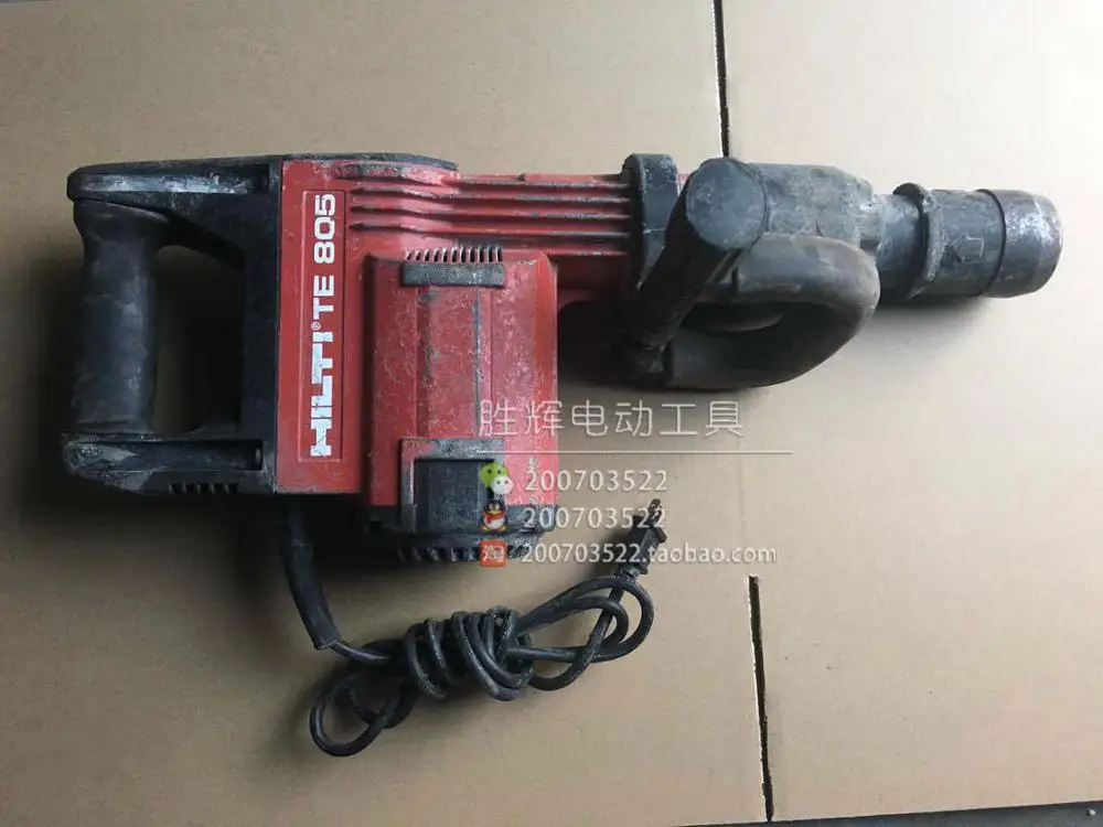 Используется Hilti HILTI TE 805 Большая Электрическая машина/пробить через шесть углов кирки