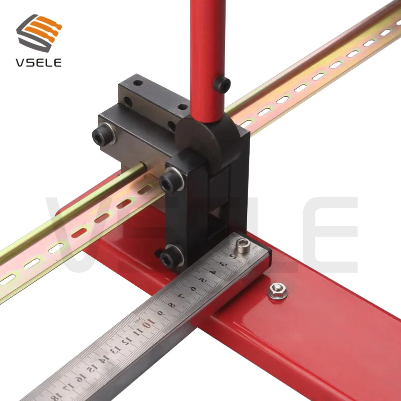 Din-рейка резак, R210EB din-рейка режущий инструмент, легко резать с измерительным манометром резки с линейкой