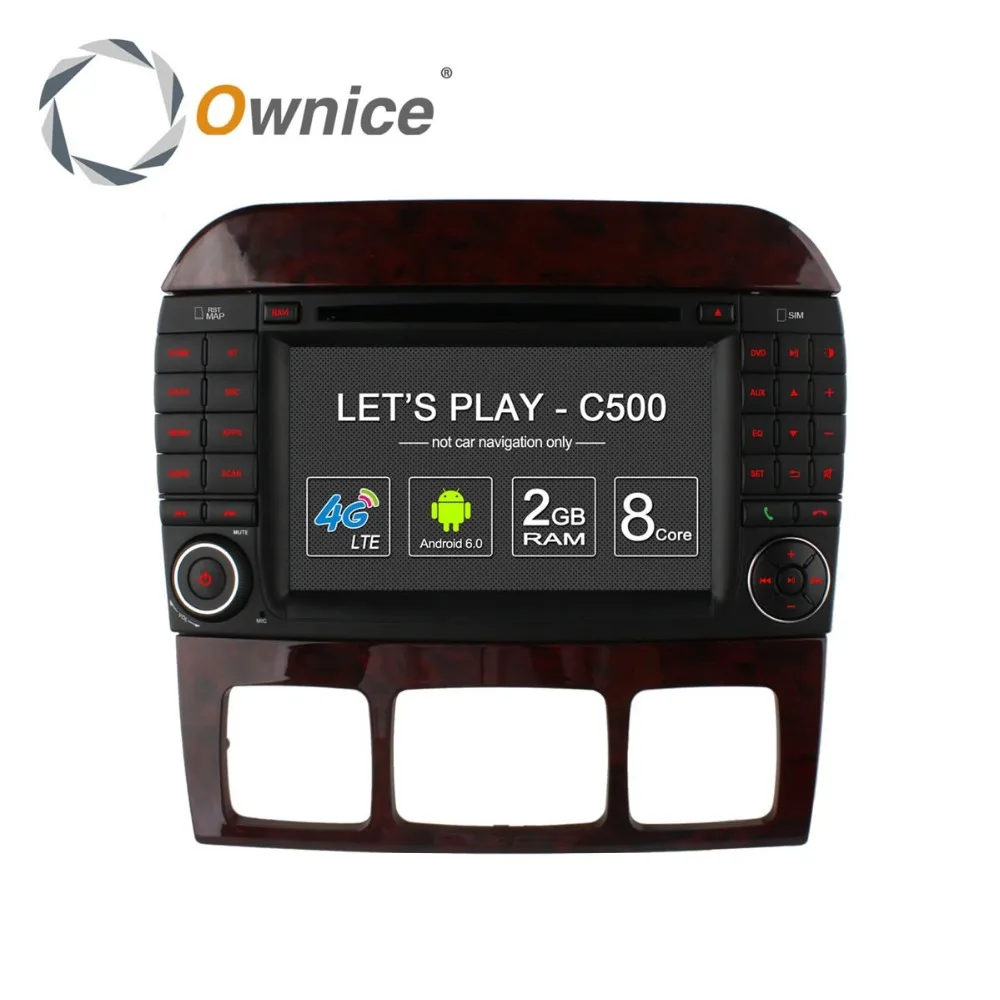 Excellent 4G LTE Android 6.0 Car DVD Player for Mercedes S Class S500 S600 S280 S320 S350 S400 S420 S430 W220 RDS Radio GPS Bluetooth WIFI 0 Excellent 4G LTE Android 6.0 Car DVD Player for Mercedes S Class S500 S600 S280 S320 S350 S400 S420 S430 W220 RDS Radio GPS Bluetooth WIFI 0