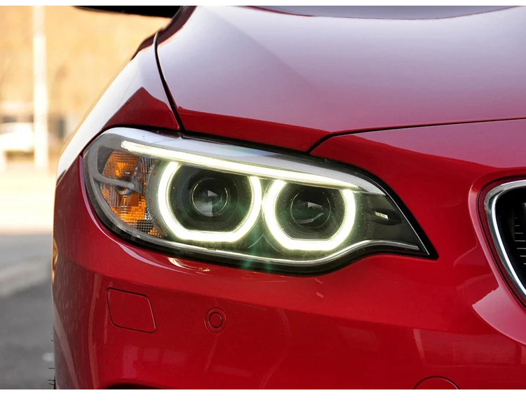 BMW 1 Series Headlight Night