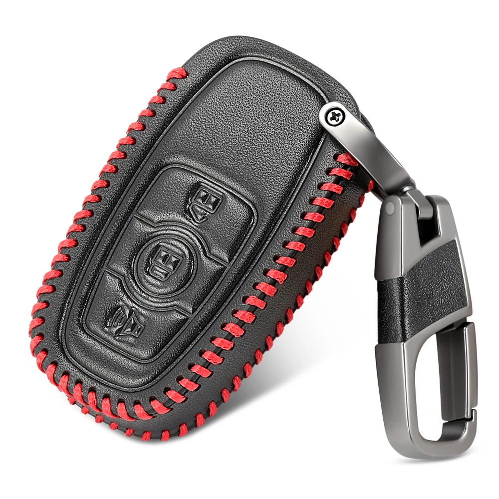 Кожаный чехол для ключа Great Wall Haval H6 C50 автомобильного аксессуары ключей Ucarkey Smart