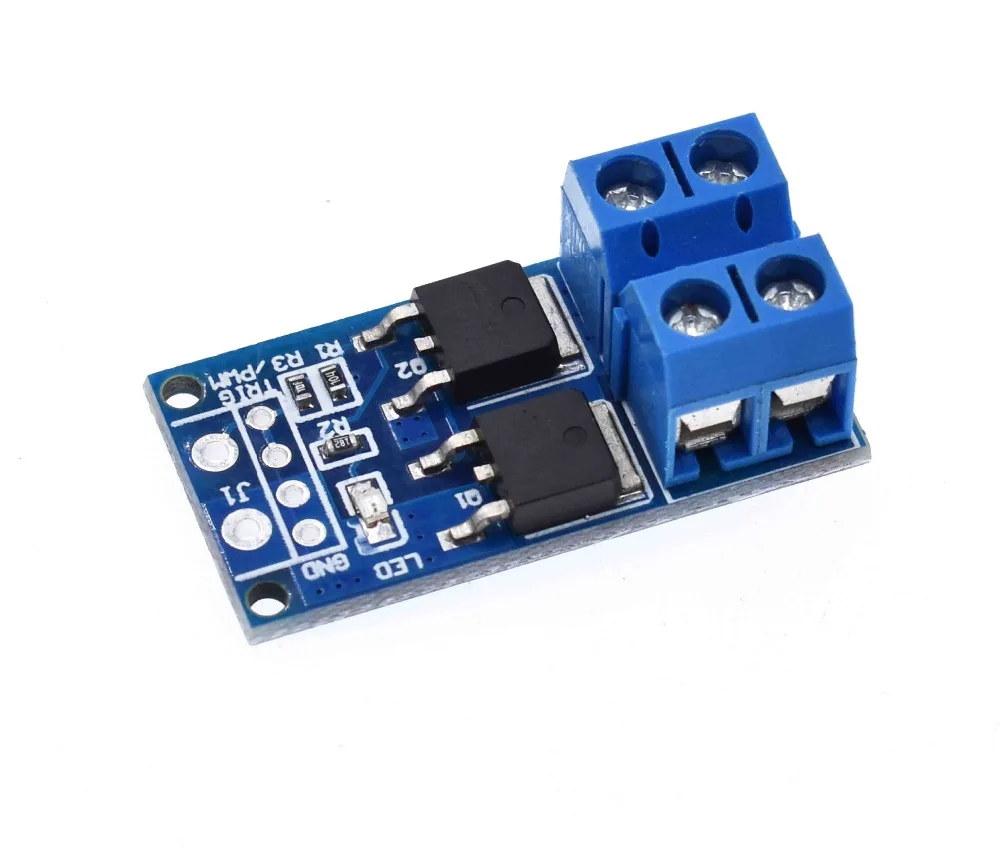 

15A 400W MOS FET Trigger Switch Drive Module PWM Regulator Control Panel