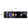 Переводная карта CHIPAL NGFF M.2 на USB 3,0, M2 M ключ к USB адаптер для PCI-E 1x до 16x Райзер-карта для майнинга биткоинов Litecoin ► Фото 2/6