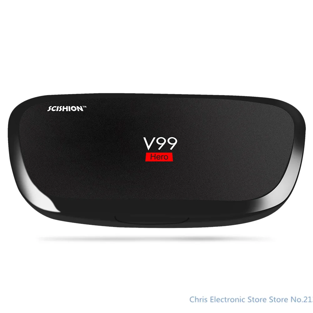 

2018 factory direct price Newest SCISHION V99 hero Android TV Box 2.4G+5G WiFi Bluetooth4.0 4K HD Video Home Media Player