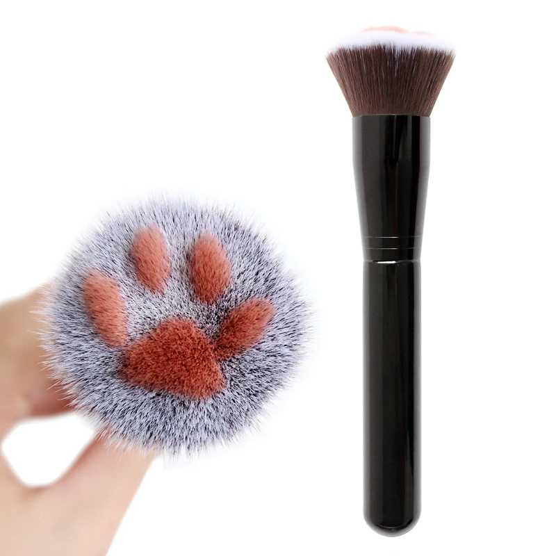 NEW Makeup Brushes Lovely Kawaii Cat Claw Shaped Cosmetic Brushes Beauty Blush Foundation Powder Brush Tools
