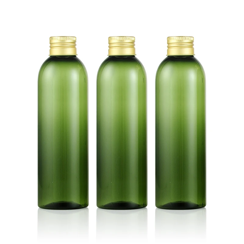 Empty Plastic Container Bottle 200ml Essential Oil Packaging Shower Gel