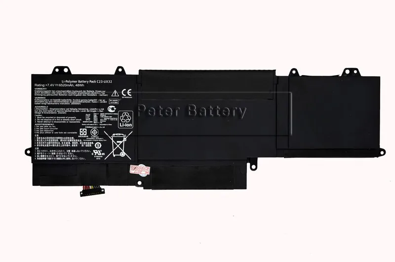 JIGU C23-UX32 Original Laptop Battery For Asus VivoBook U38N U38K U38DT For Zenbook UX32 UX32VD UX32LA 7.4V 48WH
